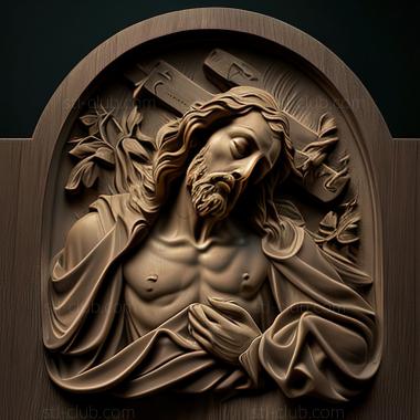 3D model st jesus (STL)